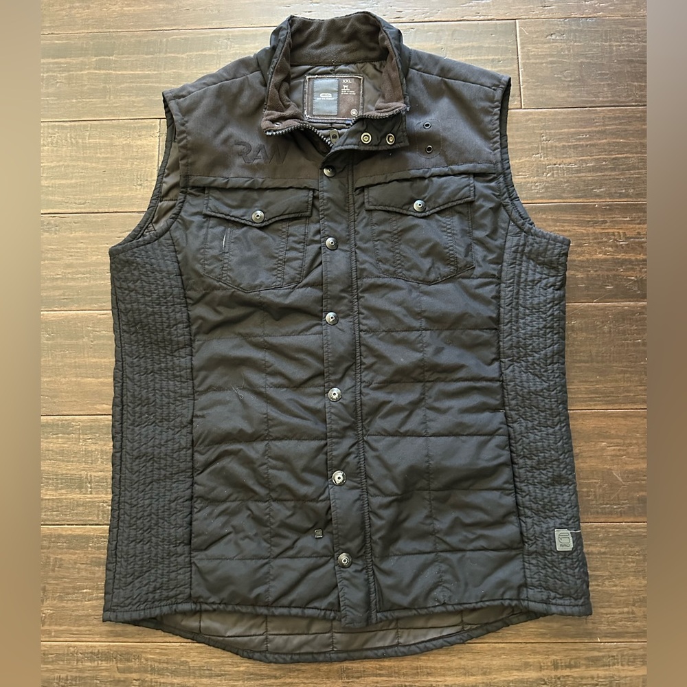 Vintage G-Star Raw original utility vest jacket